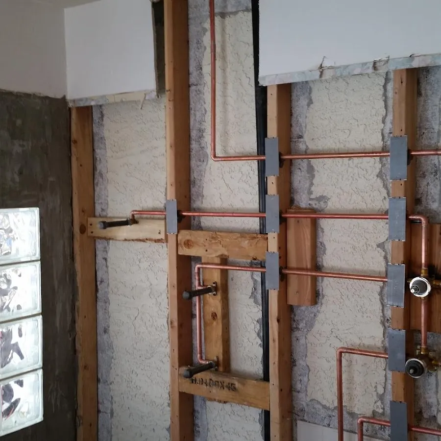 Copper pipe installation for Repiping in Bloomingdale